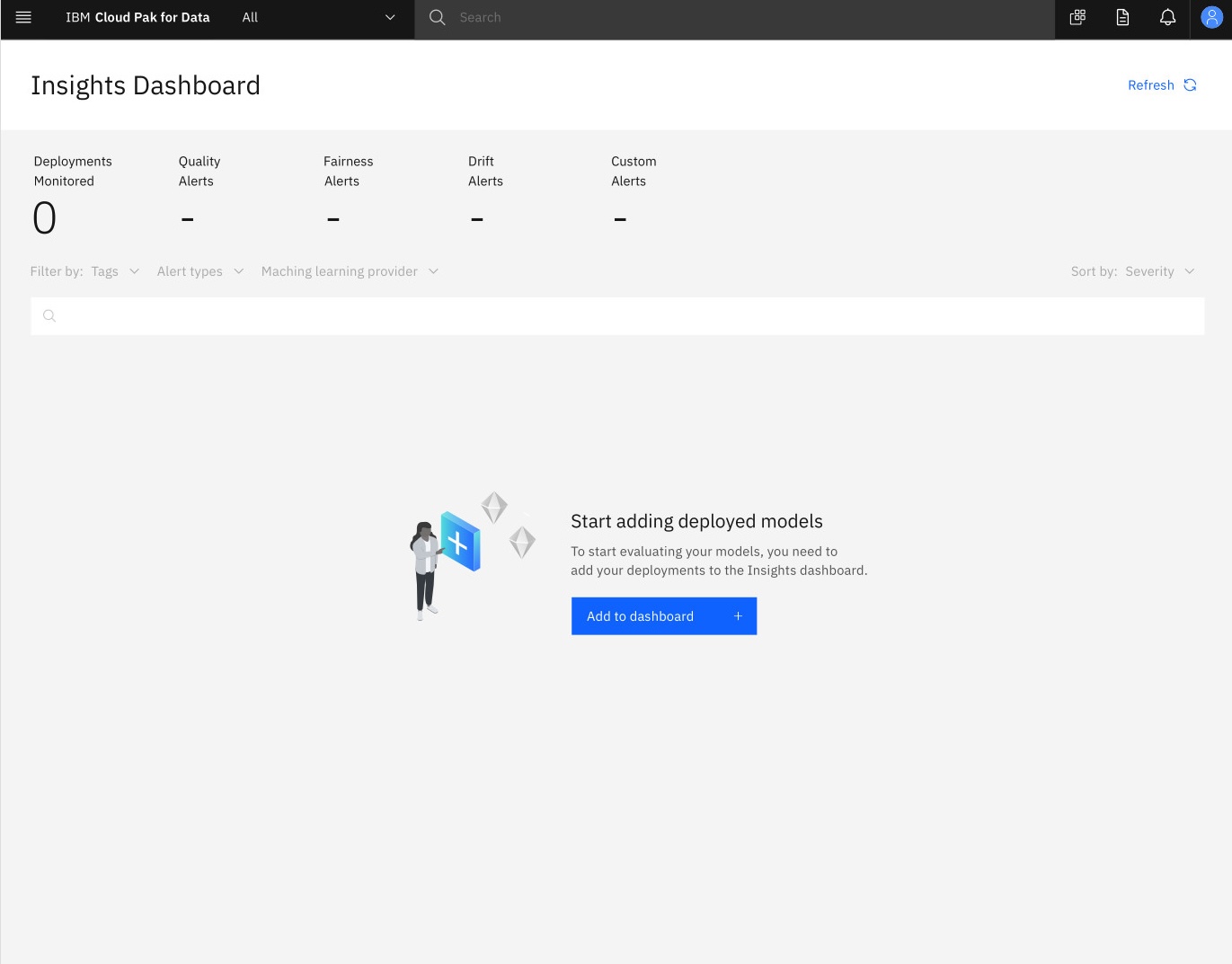 Add to dashboard call to action